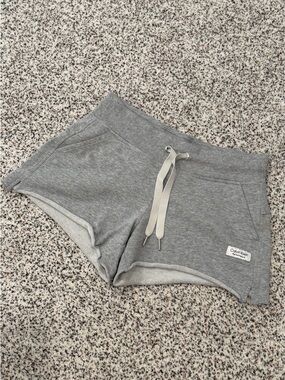 Calvin Klein Gray Athletic Drawstring Shorts